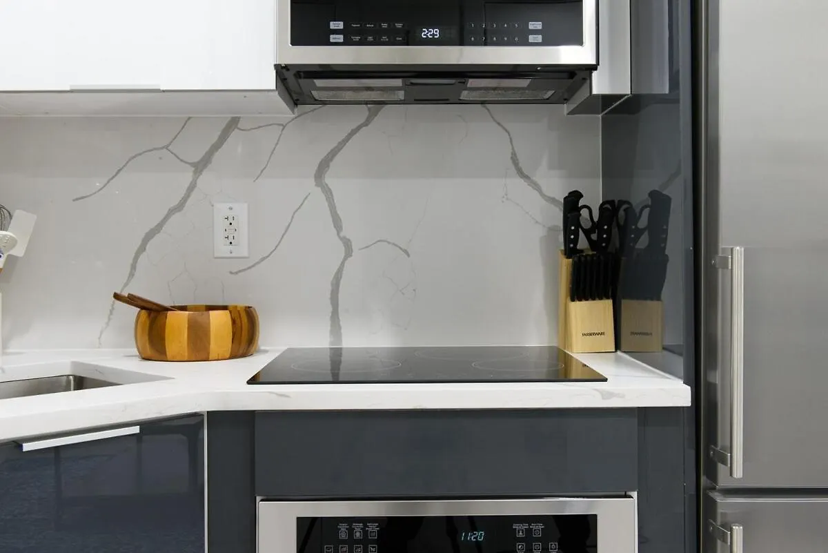75-2C Furnished 1Br W&D Elev Wd Central Park Нью-Йорк Апартаменты